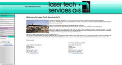 Desktop Screenshot of lasertech.dk